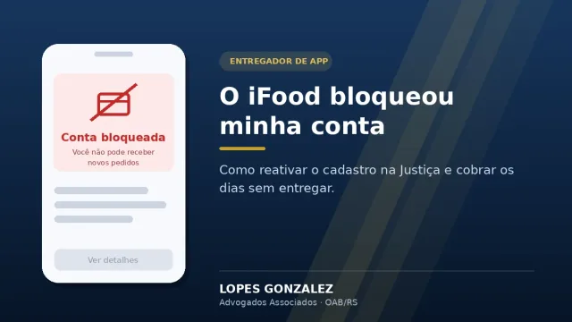 iFood Bloqueou Minha Conta: O Que Fazer para Reativar